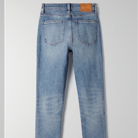 Aritzia DENIM FORUM YOKO HIGH RISE SLIM - Picture 4 of 6